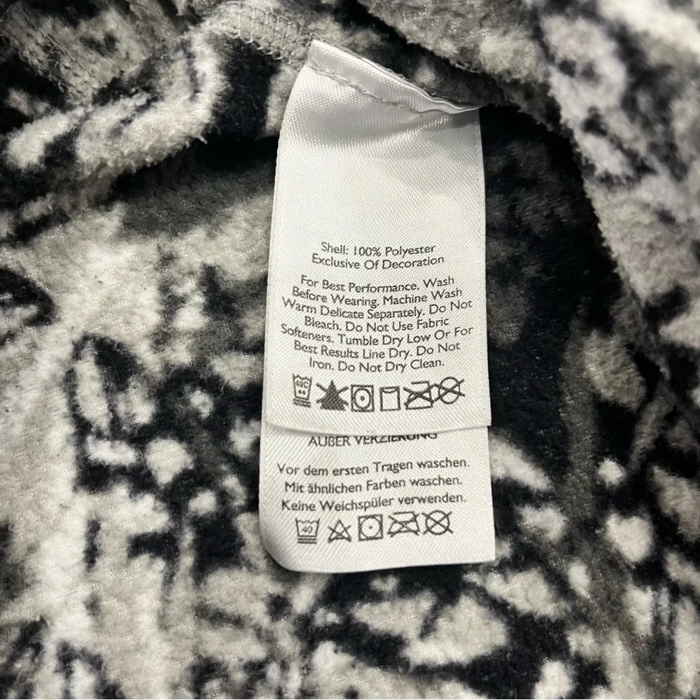 Eddie Bauer Women’s Cloud Layer 1/4 Zip Fleece Pullover Butterfly Print … - Picture 12 of 15